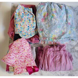 Girls Clothing Bundle (14 Pieces) – Outfits, Swimwear, Hats – 18 months - 3T